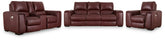 Diamond Furniture - Ashley Furniture - Alessandro Power Reclining Sofa, Loveseat and Recliner - Power Reclining Sofa, Loveseat and Recliner - U25501U3