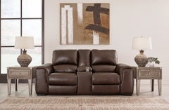 Diamond Furniture - Ashley Furniture - Alessandro Power Reclining Loveseat with Console - PWR REC Loveseat/CON/ADJ HDRST - U2550218