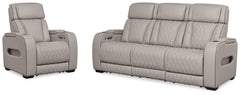 Boyington Power Reclining Sofa and Recliner