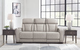 Diamond Furniture - Ashley Furniture - Boyington Power Reclining Sofa - PWR REC Sofa with ADJ Headrest - U2710515