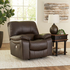 Diamond Furniture - Ashley Furniture - Leesworth Power Recliner - Power Rocker Recliner - U4380898