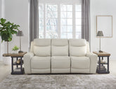 Diamond Furniture - Ashley Furniture - Mindanao Power Reclining Sofa - PWR REC Sofa with ADJ Headrest - U5950515