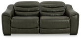 Diamond Furniture - Ashley Furniture - Center Line 2-Piece Power Reclining Sectional Loveseat - 2-Piece Power Reclining Sectional Loveseat - U63404S1