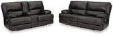 Diamond Furniture - Ashley Furniture - Mountainous Power Reclining Sofa and Loveseat - Power Reclining Sofa and Loveseat - U65801U1