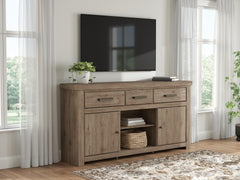 Diamond Furniture - Ashley Furniture - Garistyn 73" TV Stand - 73" - W2844-268