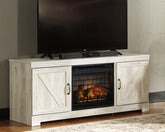 Diamond Furniture - Ashley Furniture - Bellaby 63" TV Stand with Electric Fireplace - 63" TV Stand with Electric Fireplace - W331W9