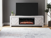 Diamond Furniture - Ashley Furniture - Cayboni 71" TV Stand with Electric Fireplace - 71" TV Stand with Electric Fireplace - W3788W1