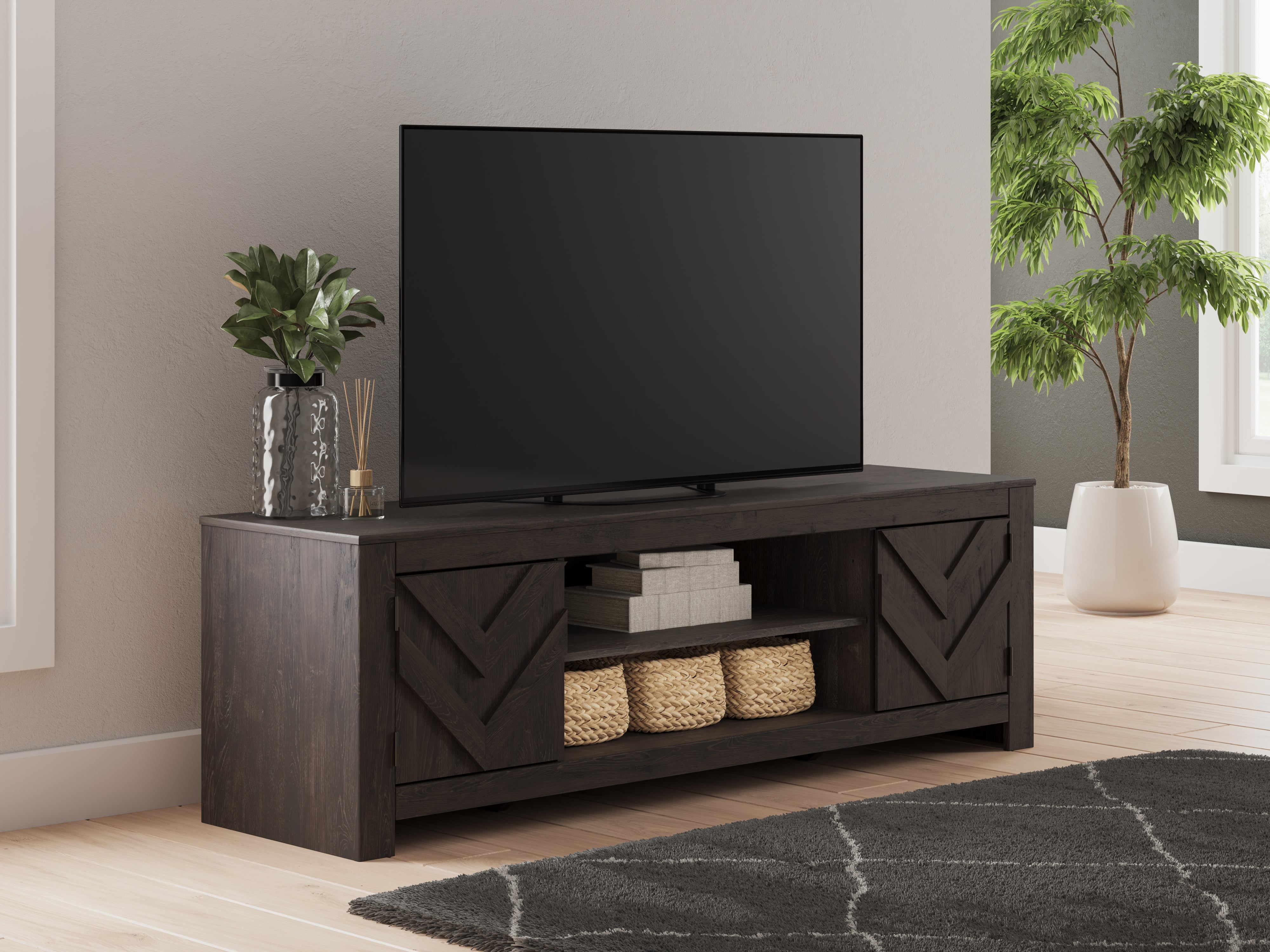 Diamond Furniture - Ashley Furniture - Cayboni 71" TV Stand - 71" - W3789-68