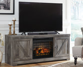 Diamond Furniture - Ashley Furniture - Wynnlow 63" TV Stand with Electric Fireplace - 63" TV Stand with Electric Fireplace - W440W9