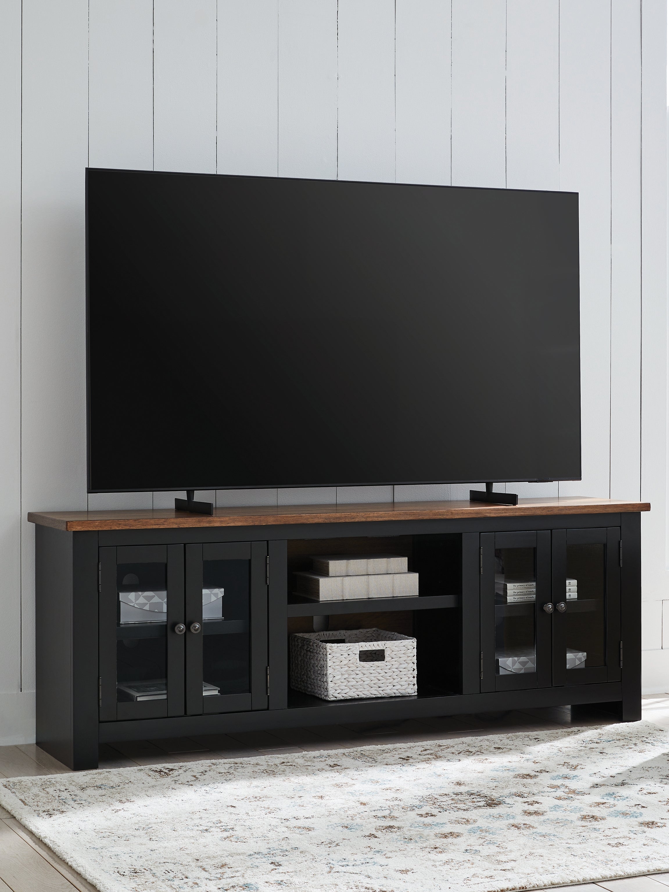 Diamond Furniture - Ashley Furniture - Wildenauer 76" TV Stand - 76" - W664-68
