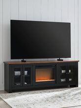 Diamond Furniture - Ashley Furniture - Wildenauer 76" TV Stand with Electric Fireplace - 76" TV Stand with Electric Fireplace - W664W2