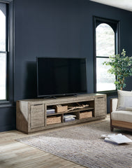 Diamond Furniture - Ashley Furniture - Krystanza 92" TV Stand - 92" - W760-78