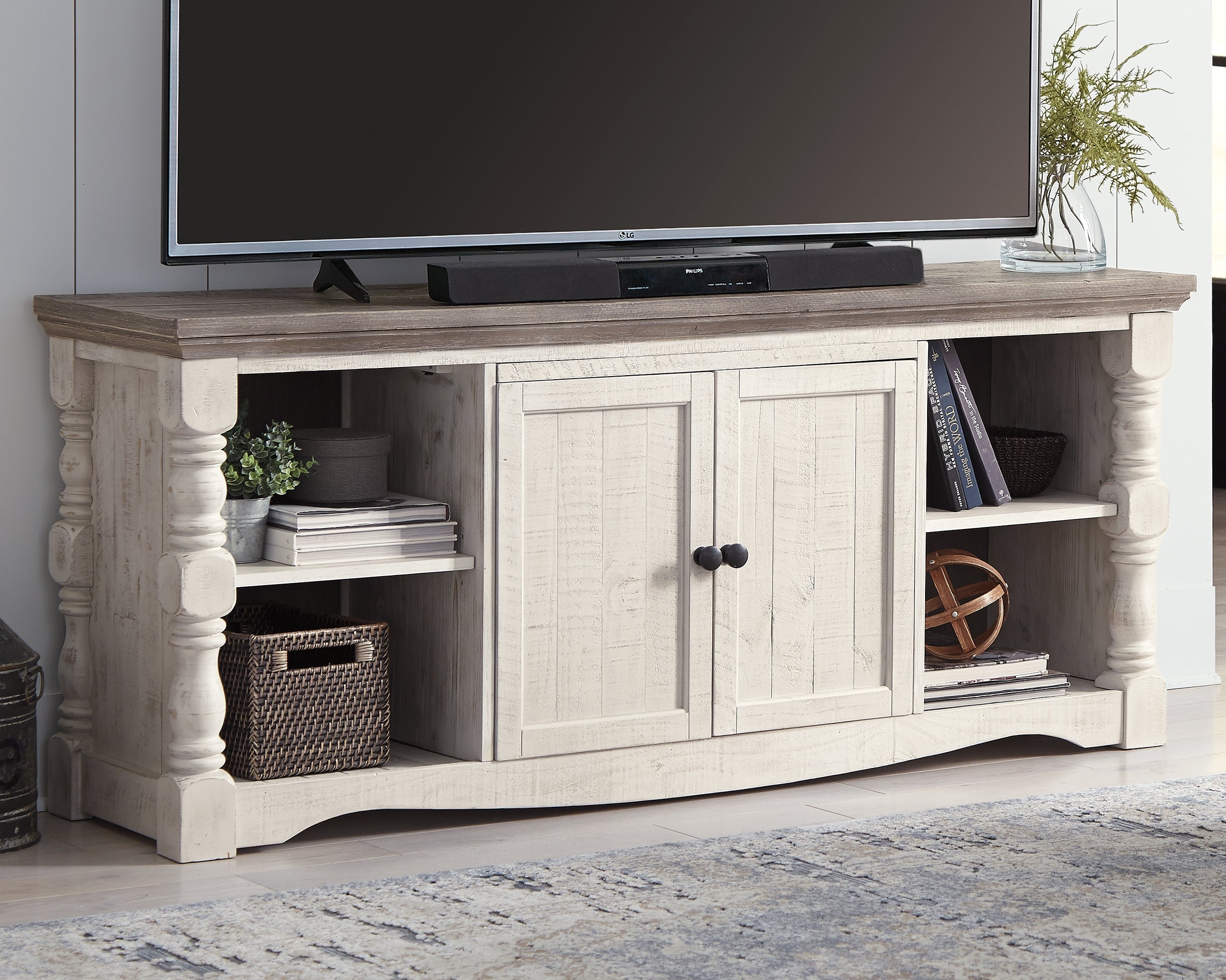 Diamond Furniture - Ashley Furniture - Havalance 67" TV Stand - 67" - W814-30