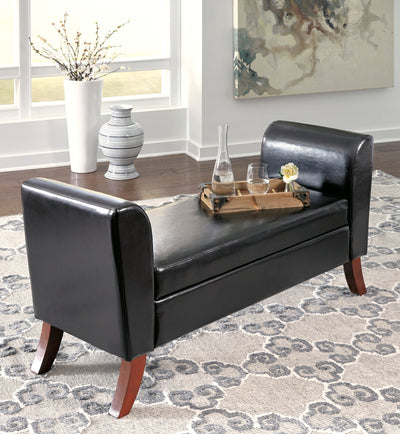 Benches Upholstered Storage Bench - Diamond Furniture