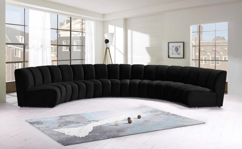 Closeout - Black Sectional