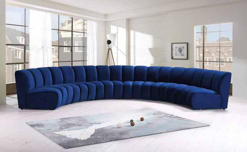 Closeout - Blue Sectional