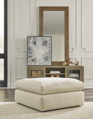 Diamond Furniture - Ashley Furniture - Elyza Living Room - Oversized Accent Ottoman / Linen - 1000608