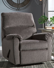 Diamond Furniture - Ashley Furniture - Nerviano Living Room - Zero Wall Recliner / Mocha - 1080129