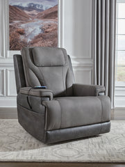 Diamond Furniture - Ashley Furniture - 4Z-Peaceful Pause Living Room - Power Lift Recliner / Sand - PC1210312