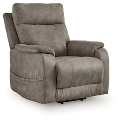 Diamond Furniture - Ashley Furniture - Crestmeade Living Room - Power Lift Recliner / Espresso - 1350412