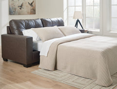 Diamond Furniture - Ashley Furniture - Barlin Mills Living Room - Oversized Accent Ottoman / Umber - 1700308