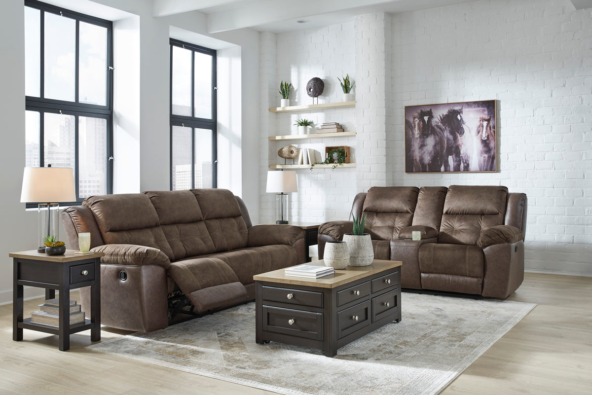 Manual Reclining Sofa And Loveseat