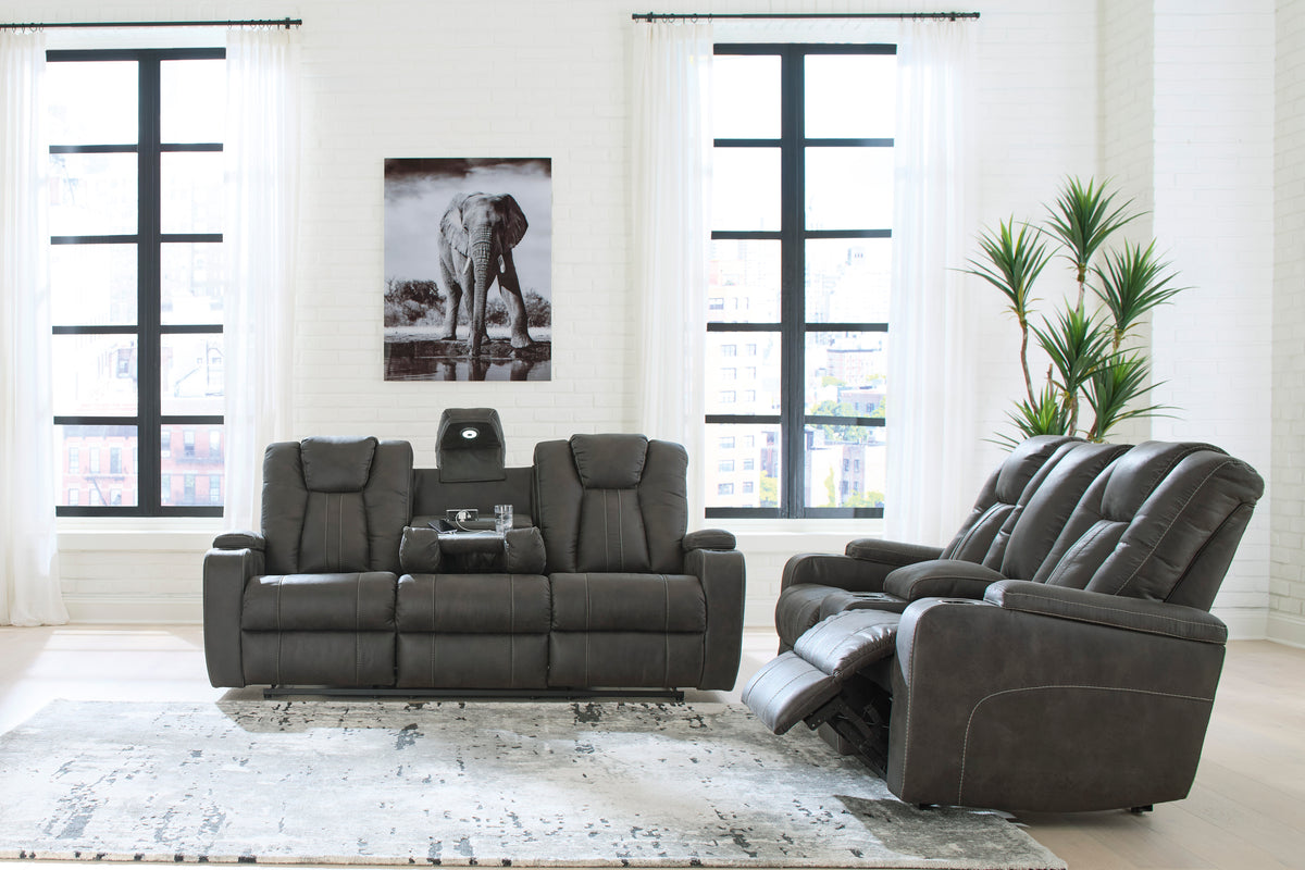 Manual  Reclining Sofa and Loveseat