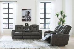 Manual  Reclining Sofa and Loveseat