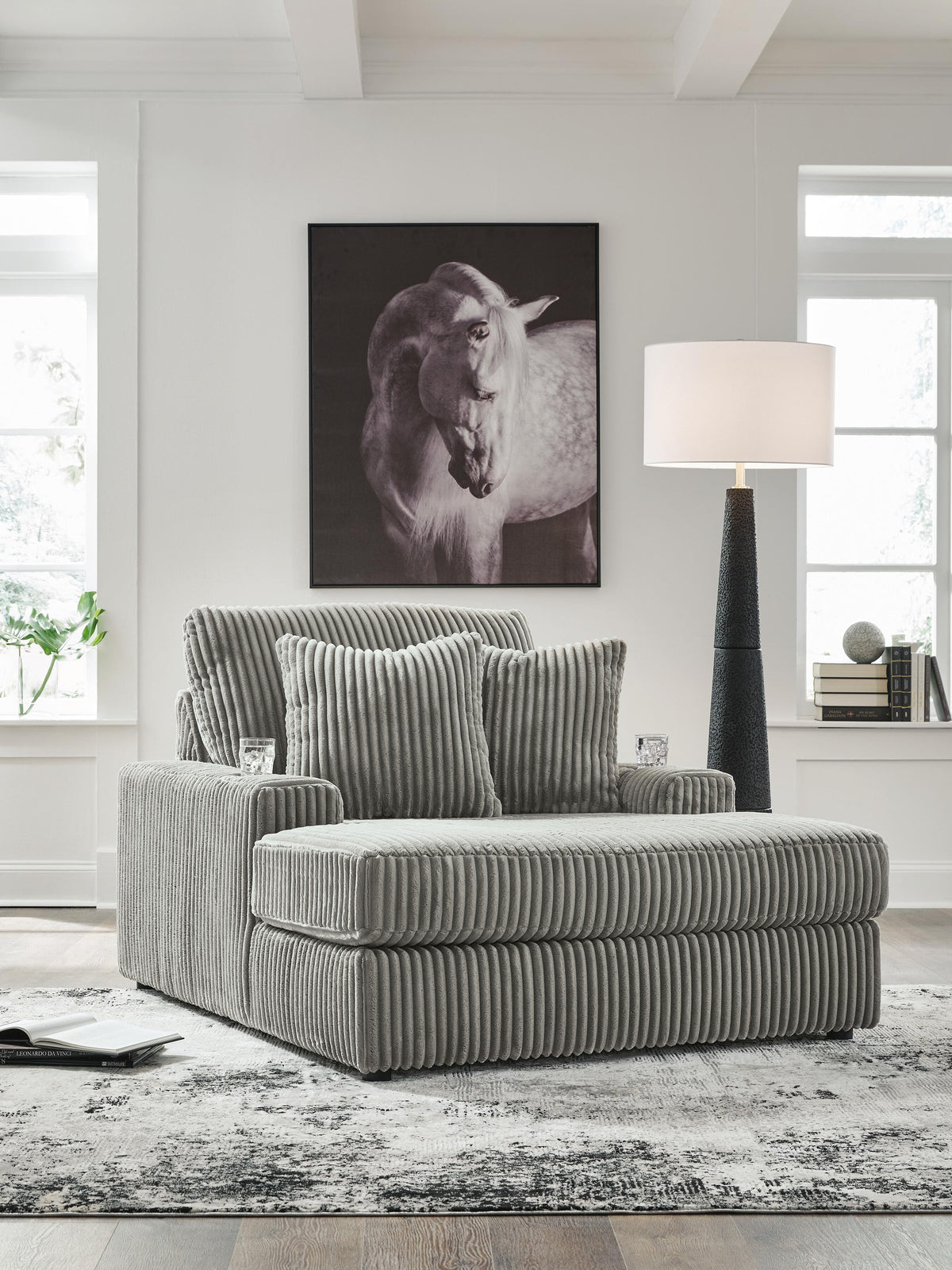 Diamond Furniture - Ashley Furniture - Lindyn Chaise - Chaise - 2110515