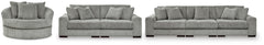Diamond Furniture - Ashley Furniture - Lindyn Sofa, Loveseat and Oversized Chair - Sofa, Loveseat and Oversized Chair - 21105U13