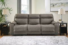 Diamond Furniture - Ashley Furniture - Starbot 3-Piece Power Reclining Sectional Sofa - 3-Piece Power Reclining Sectional Sofa / Fossil - 23501S3