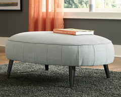 Diamond Furniture - Ashley Furniture - Hollyann Living Room - Oversized Accent Ottoman / Gray - 2440208