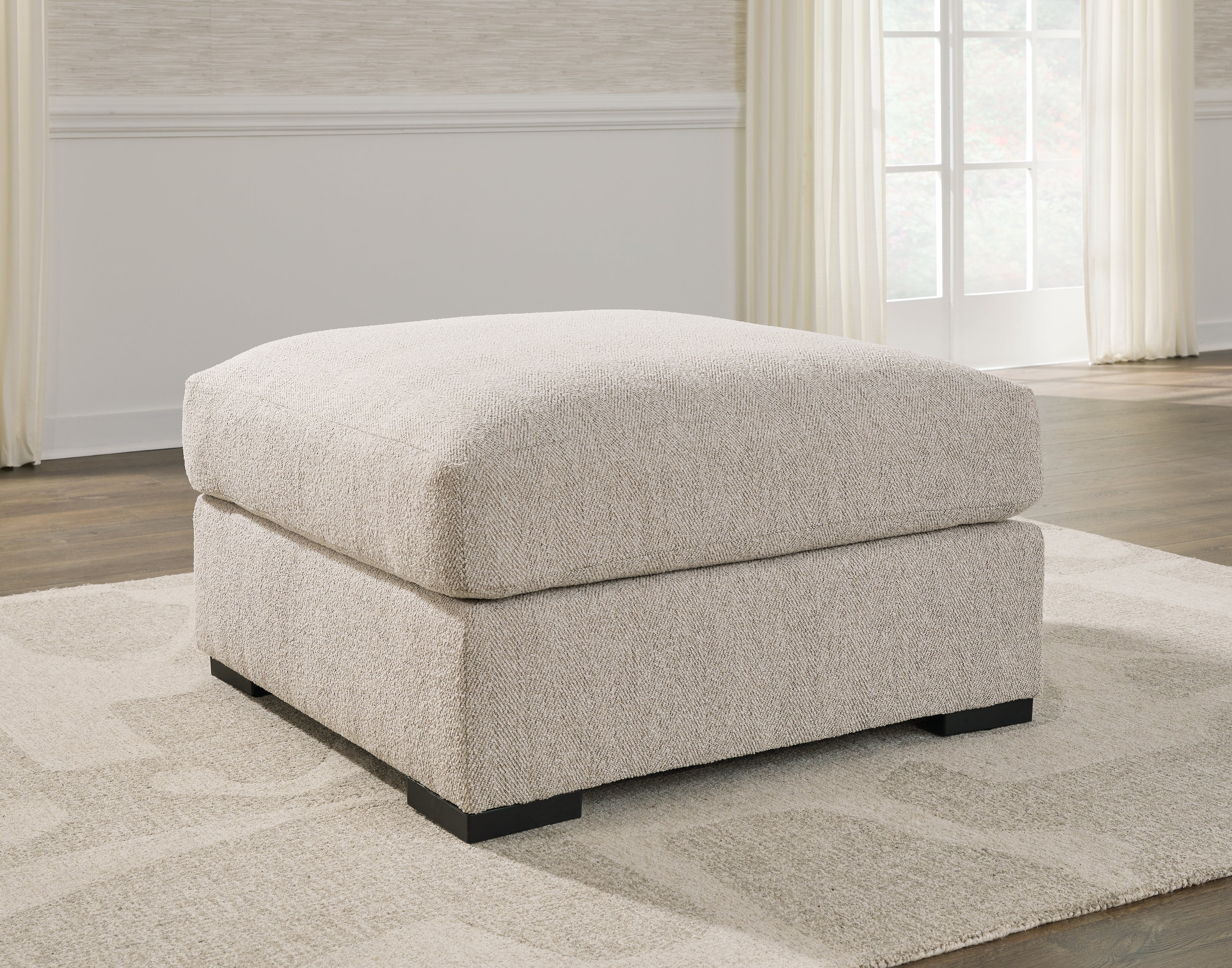Diamond Furniture - Ashley Furniture - Ballyton Living Room - Oversized Accent Ottoman / Sand - 2510208