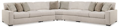 Diamond Furniture - Ashley Furniture - Ballyton 5-Piece Sectional - RAF 5-Piece Sectional - 25102S3