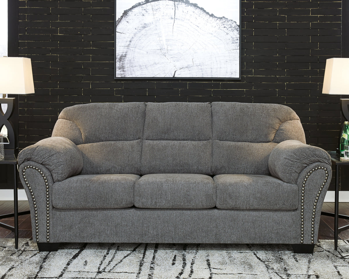 Diamond Furniture - Ashley Furniture - Allmaxx Living Room - Sofa / Pewter - 2810538