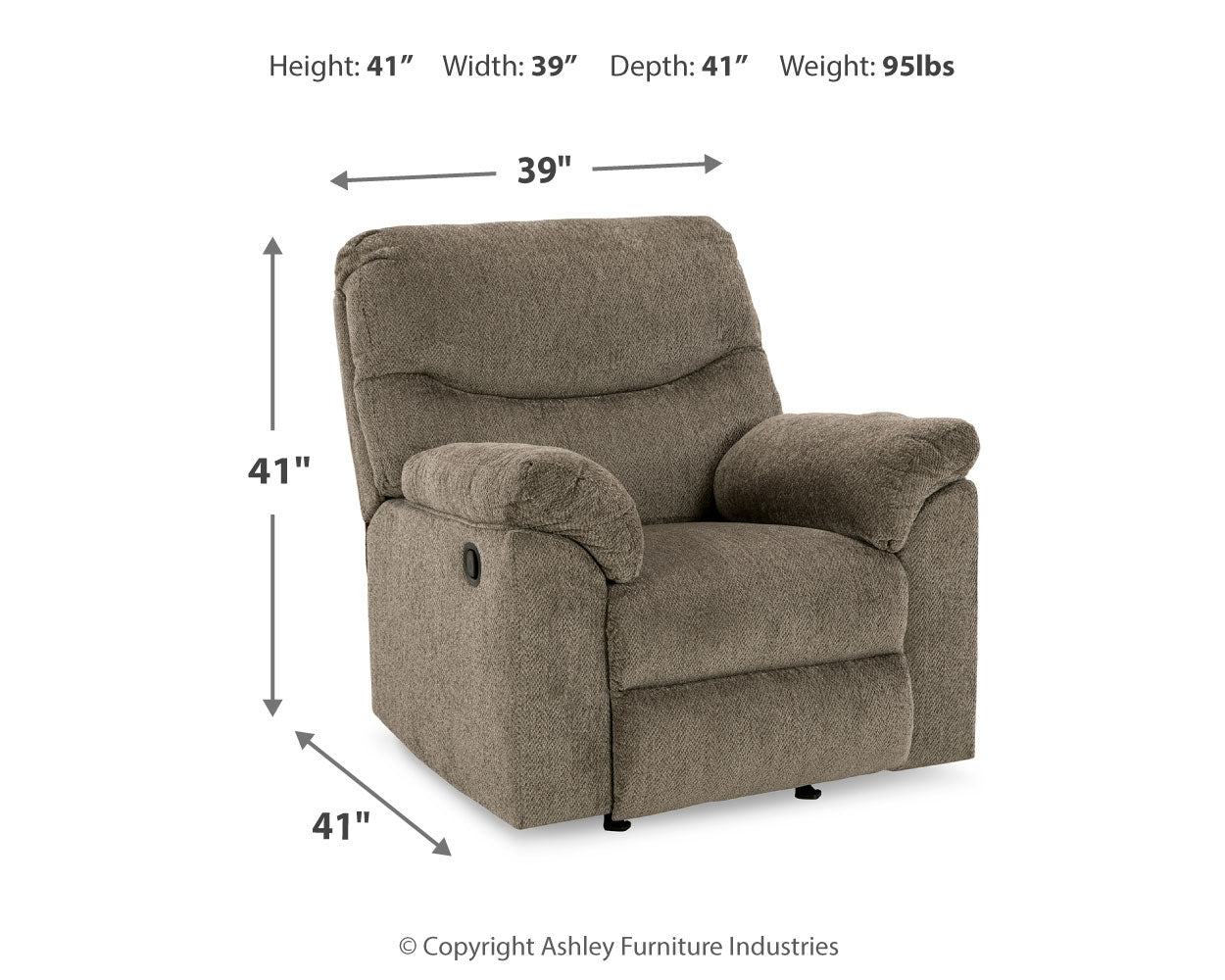 Alphons Reclining Sofa