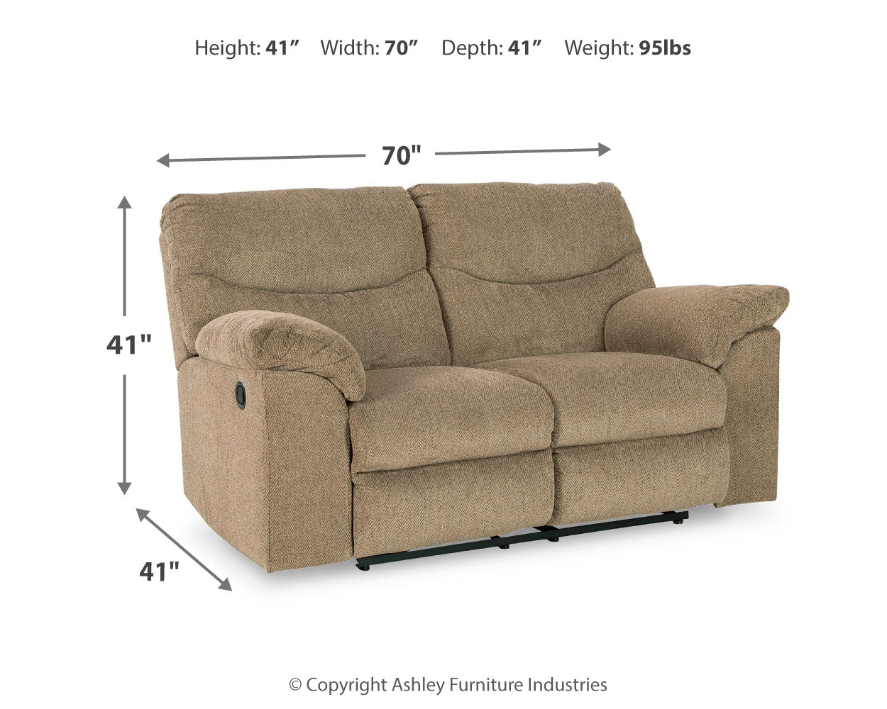 Alphons Reclining Sofa