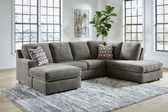 Diamond Furniture - Ashley Furniture - O'Phannon Sectional - LAF 2-Piece Sectional with Chaise / Putty - 29402S1