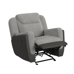 Motion Glider Recliner in Rancho Grey