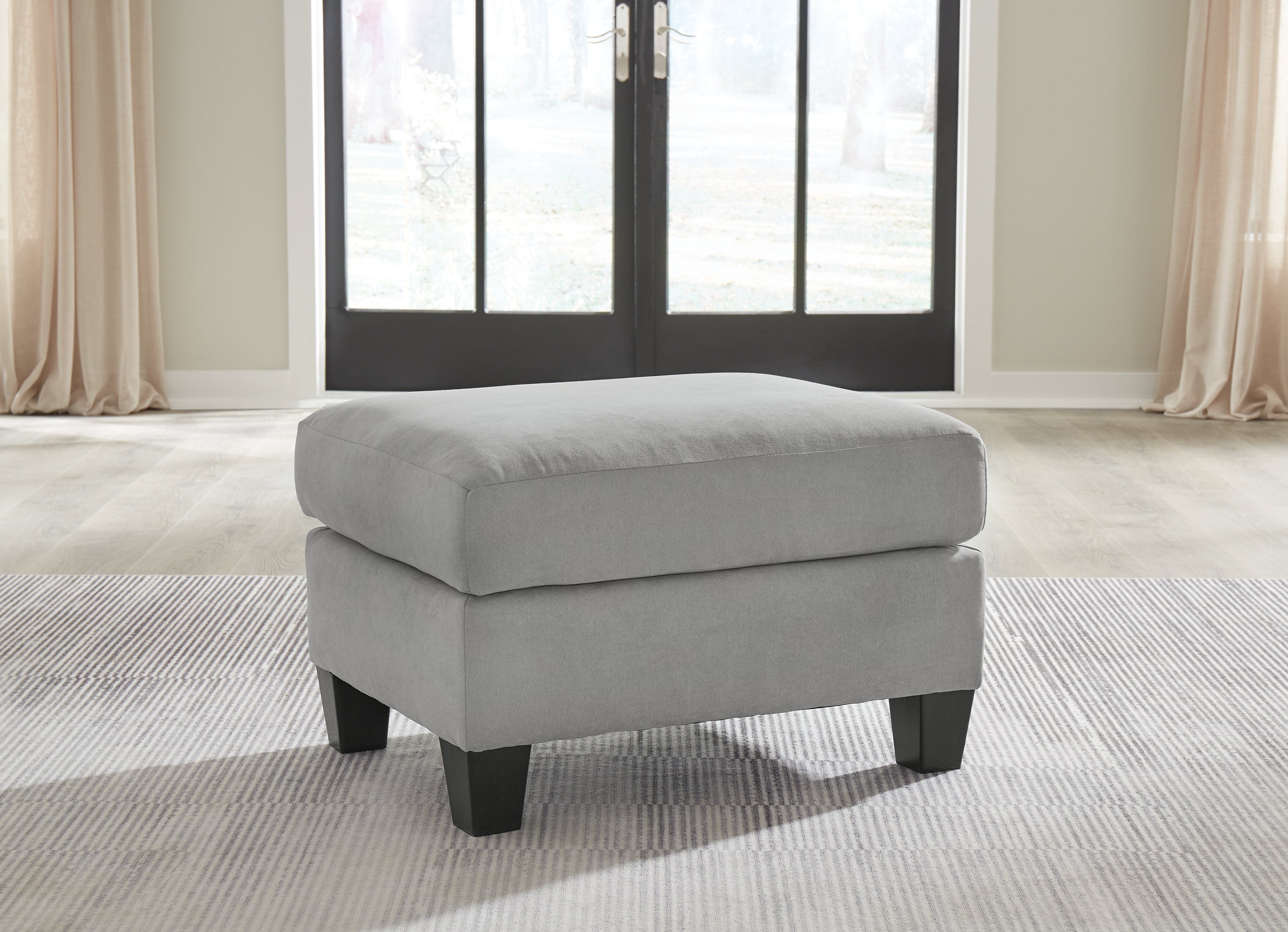 Diamond Furniture - Ashley Furniture - Adlai Living Room - Ottoman / Shadow - 3010314