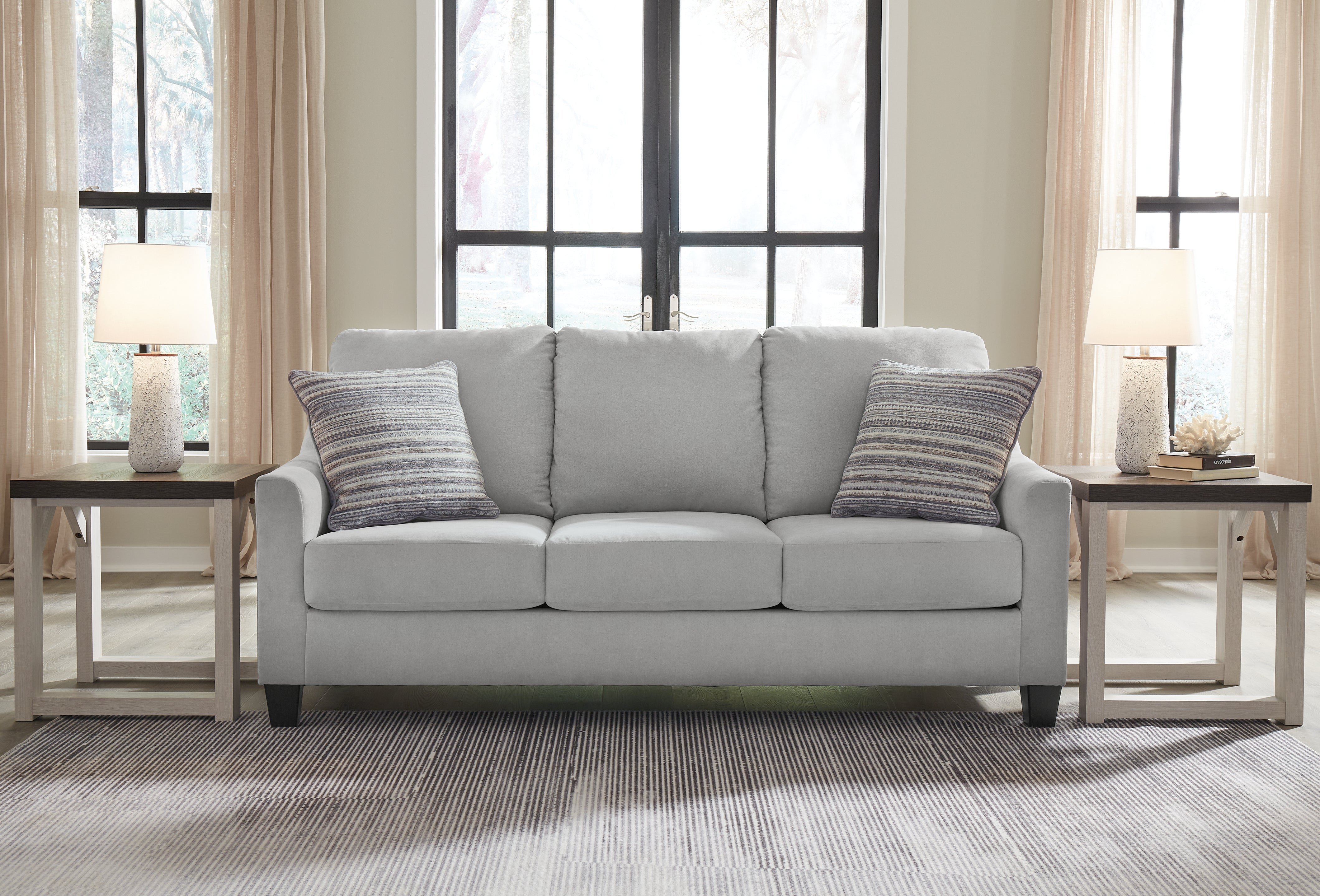 Diamond Furniture - Ashley Furniture - Adlai Living Room - Sofa / Shadow - 3010338