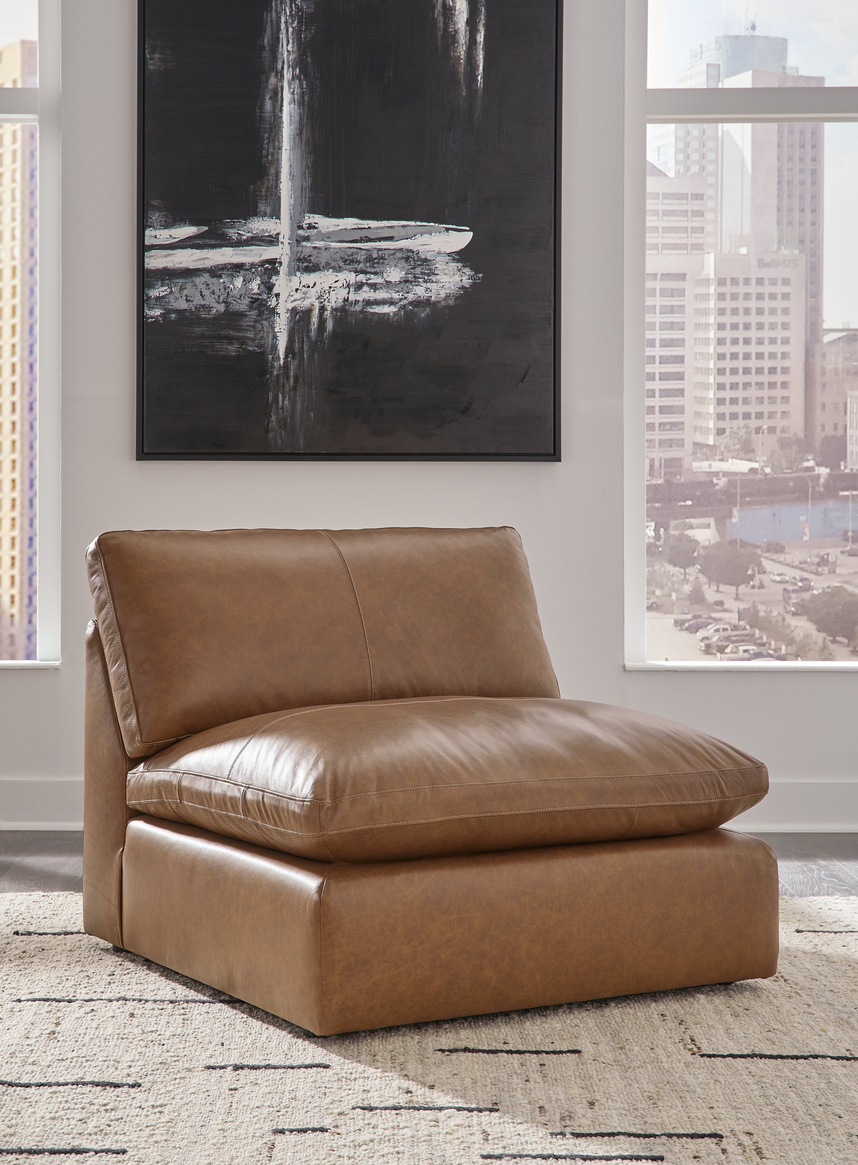Emilia 3-Piece Sectional and 2 Ottomans