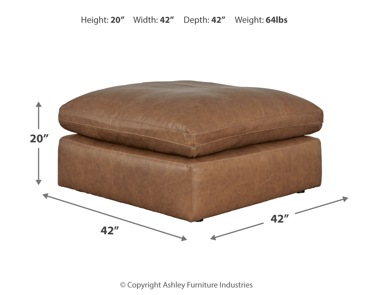 Emilia 5-Piece Sectional and Ottoman