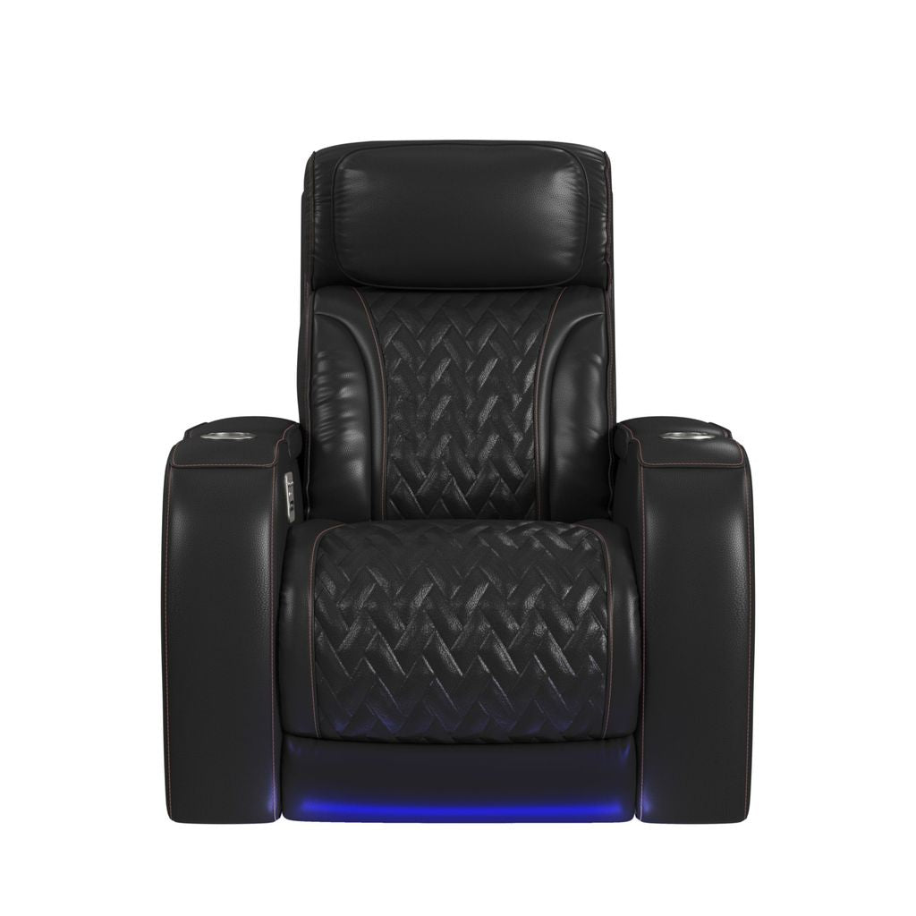 P3 Recliner With LED And Wireless Charger Pocket