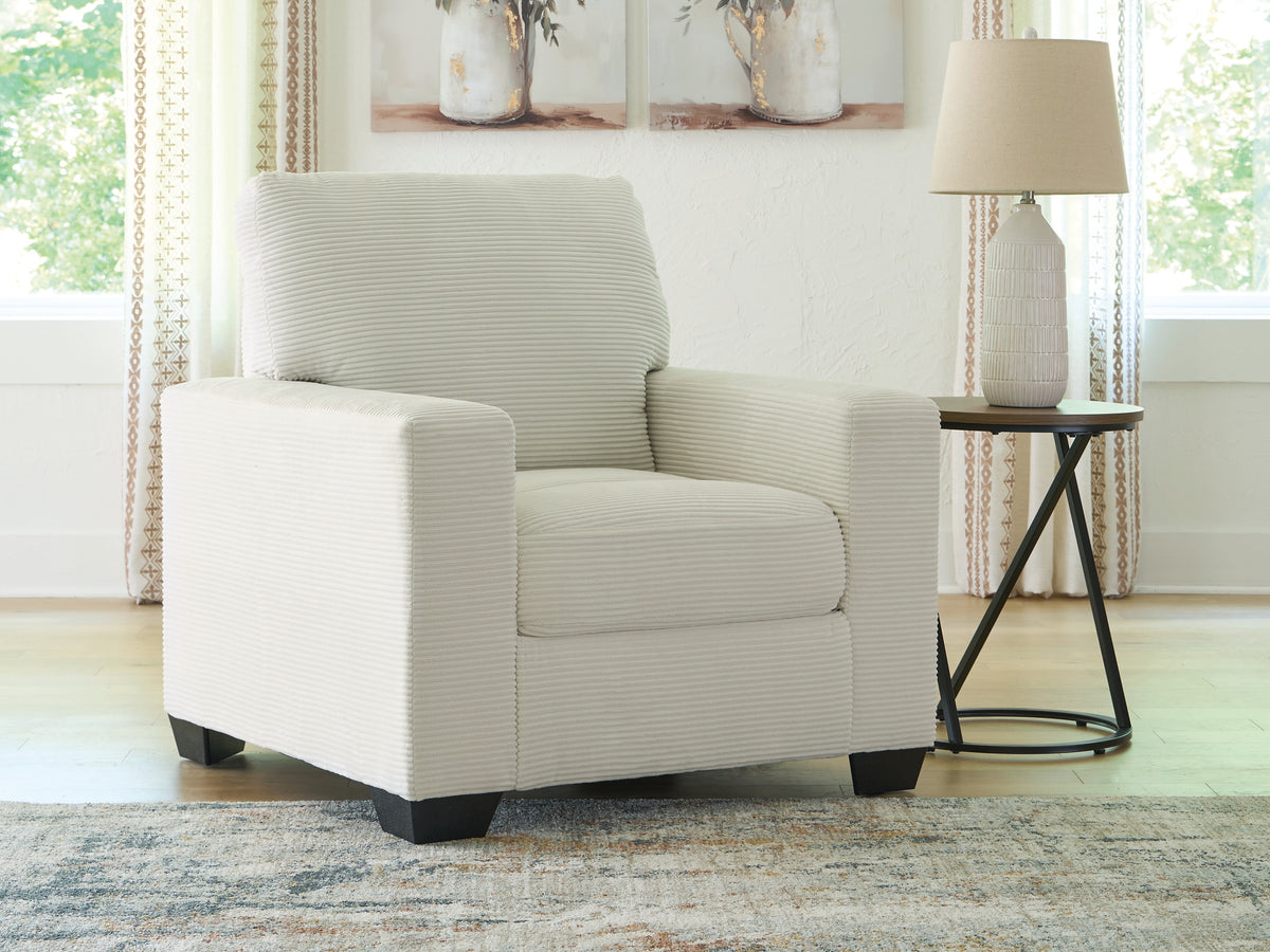 Diamond Furniture - Ashley Furniture - Greenbriar Chair - Chair / Ivory - PC3200620