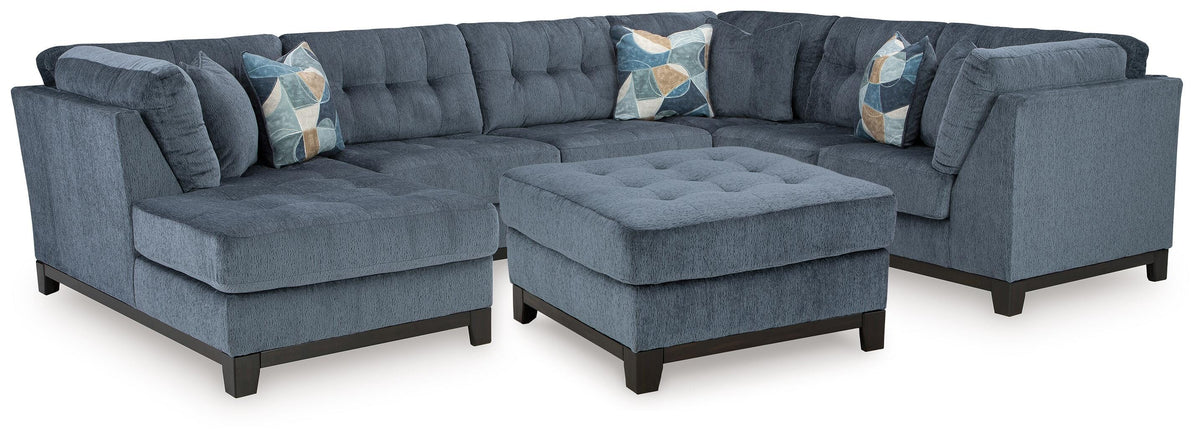 Diamond Furniture - Ashley Furniture - Maxon Place 3-Piece Sectional and Ottoman - 3-Piece Sectional and Ottoman - 33003U3