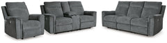 Barnsana Power Reclining Sofa, Loveseat and Recliner