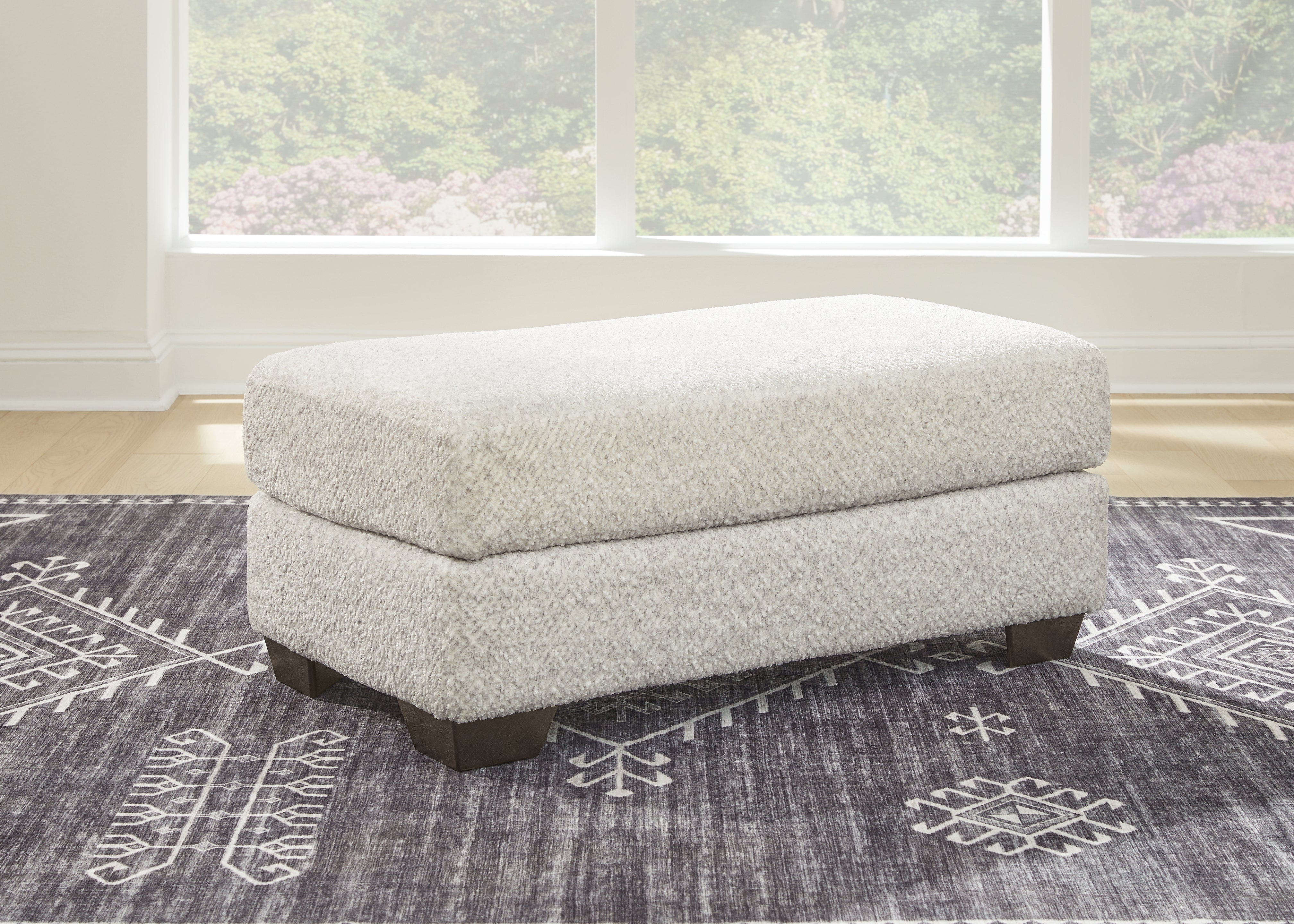 Diamond Furniture - Ashley Furniture - Brebryan Living Room - Ottoman / Flannel - 3440114