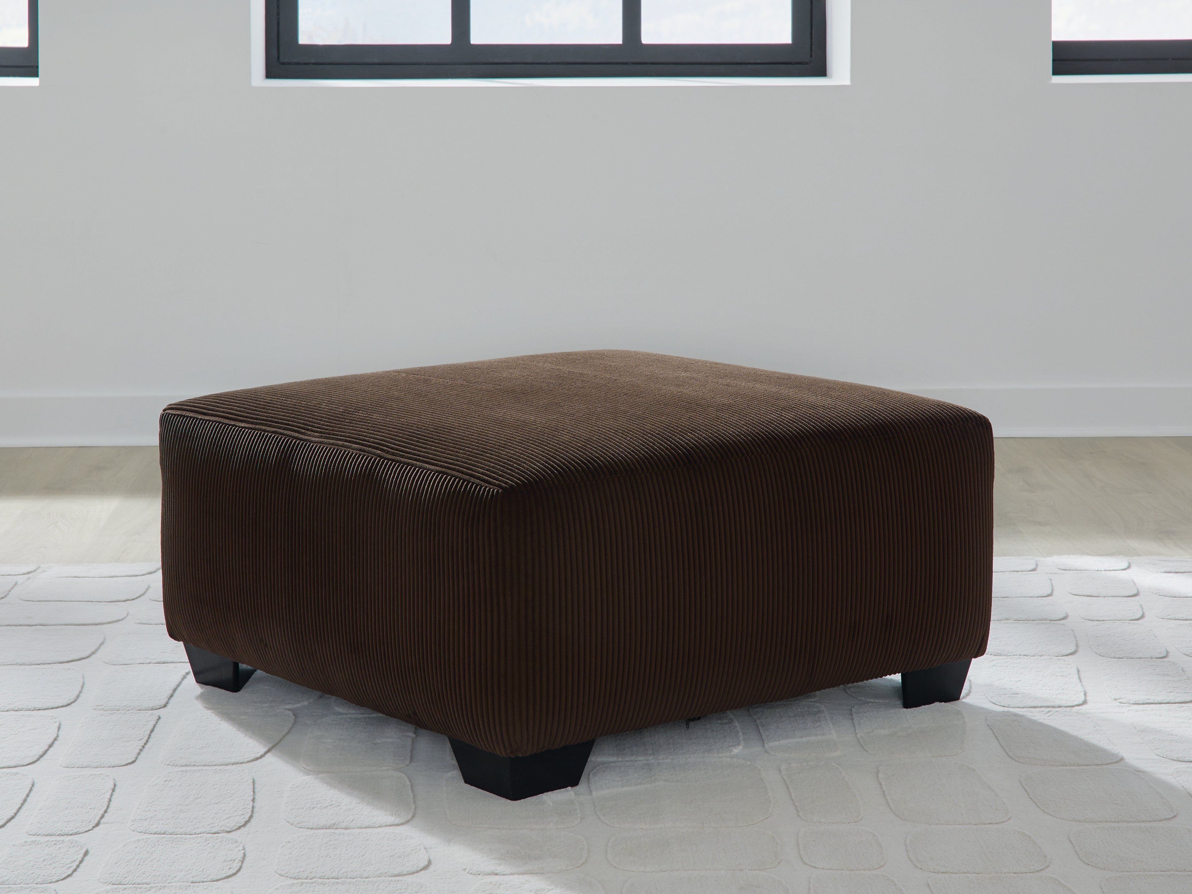 Diamond Furniture - Ashley Furniture - Kimlee Living Room - Oversized Accent Ottoman / Chocolate - PC3560308