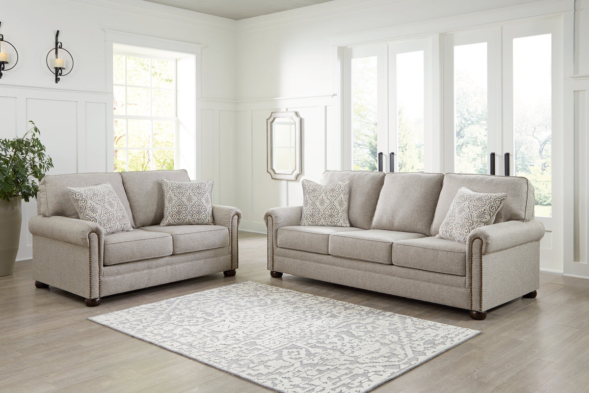 Diamond Furniture - Ashley Furniture - Gaelon Sofa and Loveseat - Sofa and Loveseat - 37307U1